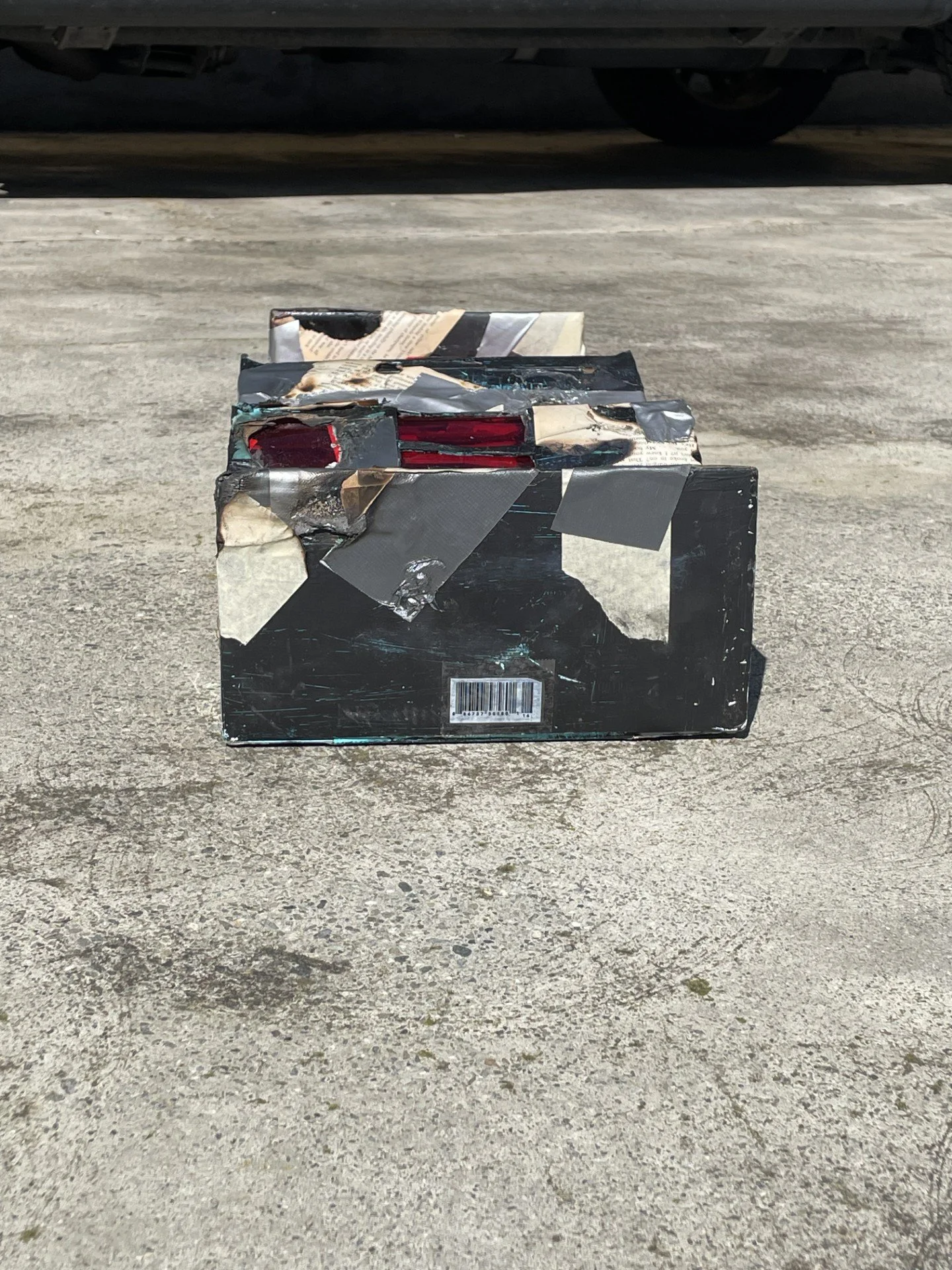 "bad example" Apparel Packaging Design -  Back View