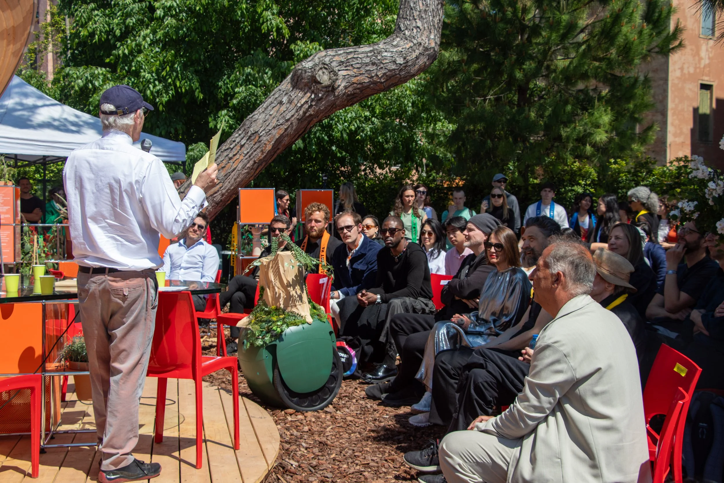  May 9th Symposium Speakers: Kevin Jones, Elizabeth Diller, Vicente Guallart, Summer Islam, Olalekan Jeyifous, Mitchell Joachim,  Maria Lisogorskaya, Ferdinand Ludwig, Mireia Luzarraga, Qingyun Ma, Claudia Pasquero, and Enric Ruiz Geli, Cloud 9 Archi