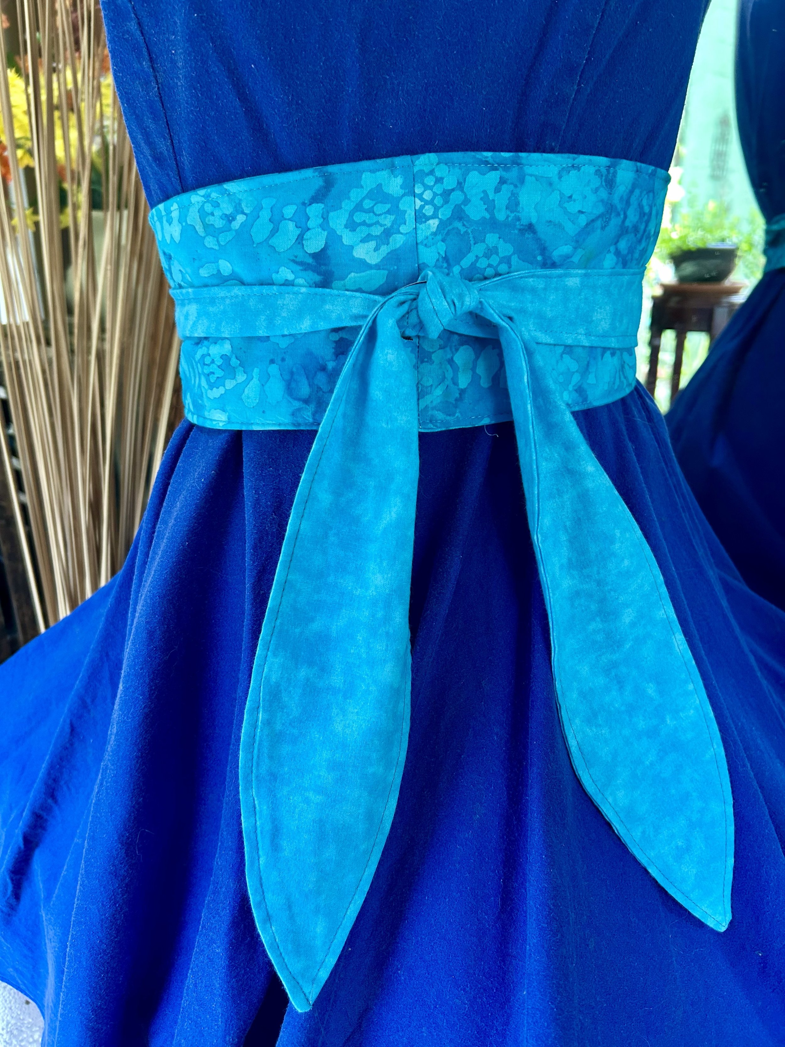 XS-S OBI Blue Batik 009