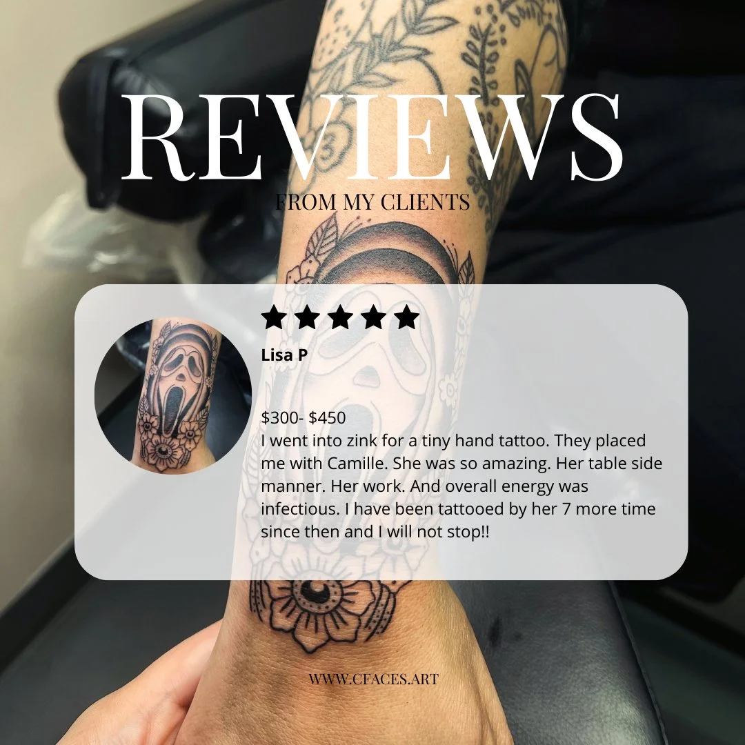 Lisa came in for a tiny little mushroom tattoo and now — 13 pieces later — she’s part of the fam. 🍄💫
Love watching the journey, the trust, and the art grow. Thanks for letting me tell your story through ink, Lisa. You’re am