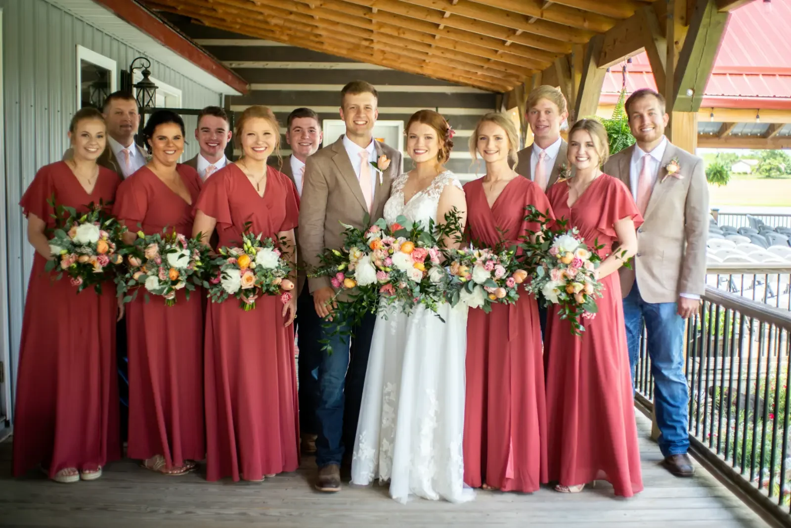 Rustic Summer Wedding at Lakeview at The Broken P