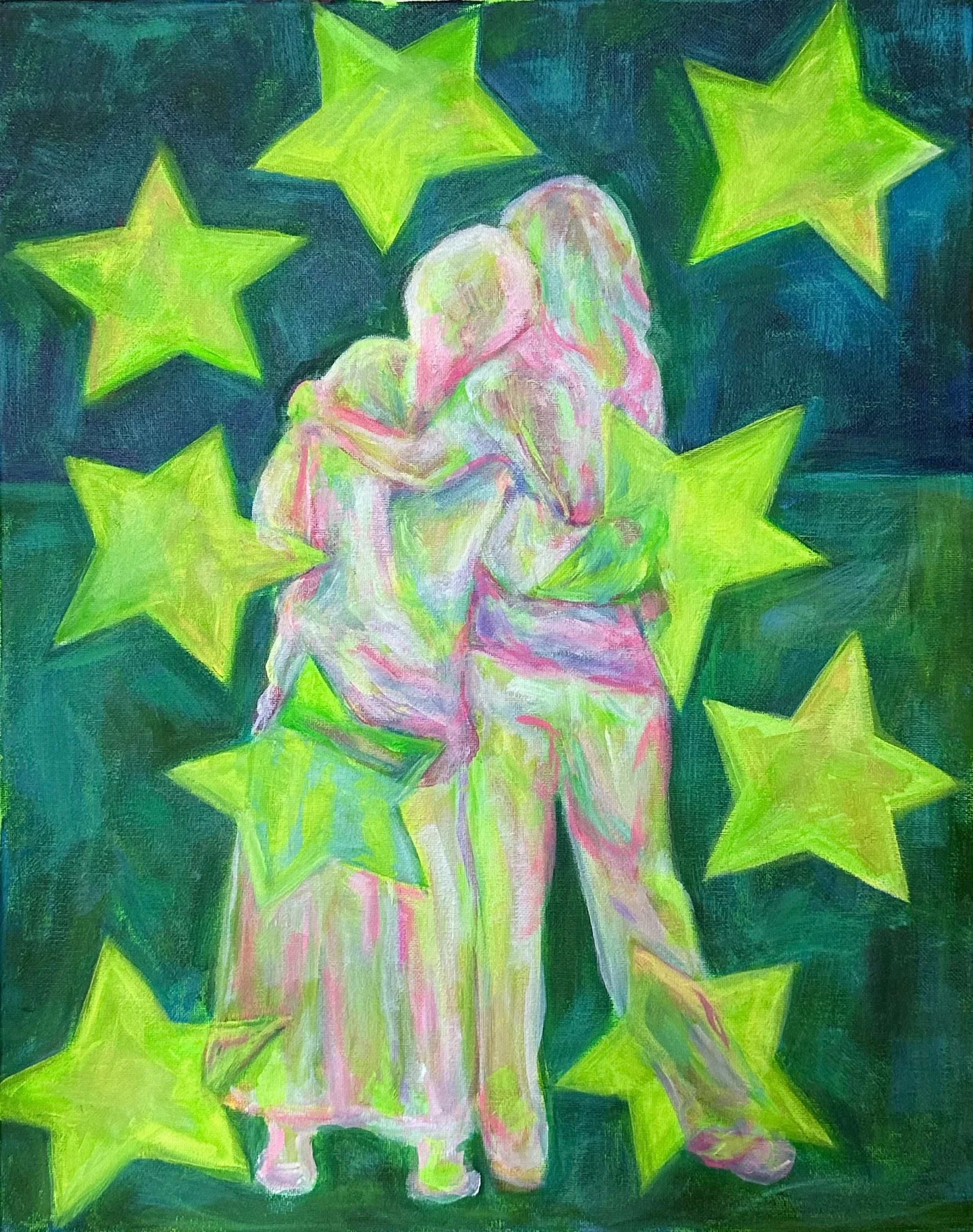 Star Girls, 2025,
acrylic on canvas
20 x 16 in