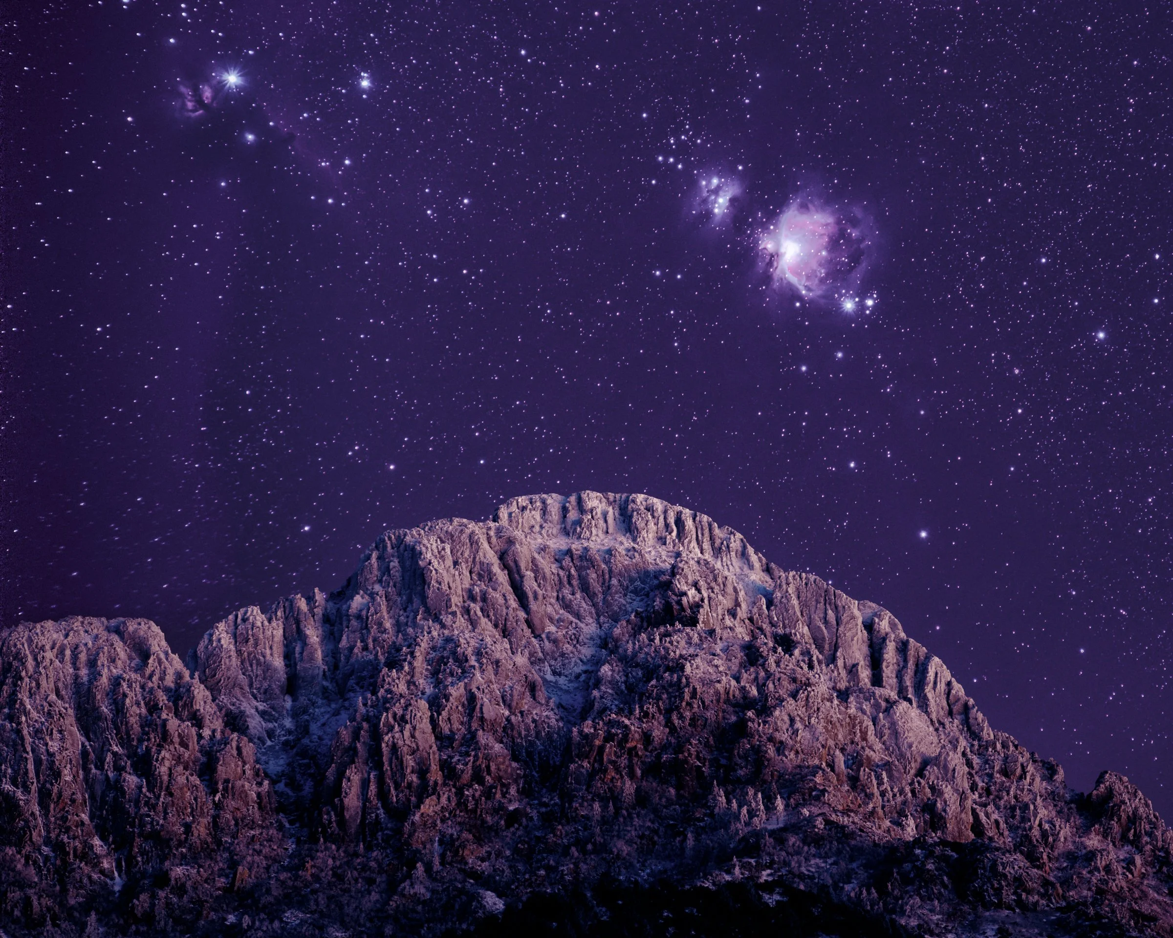 Orion Nebula, Mt. Wrightson, Arizona