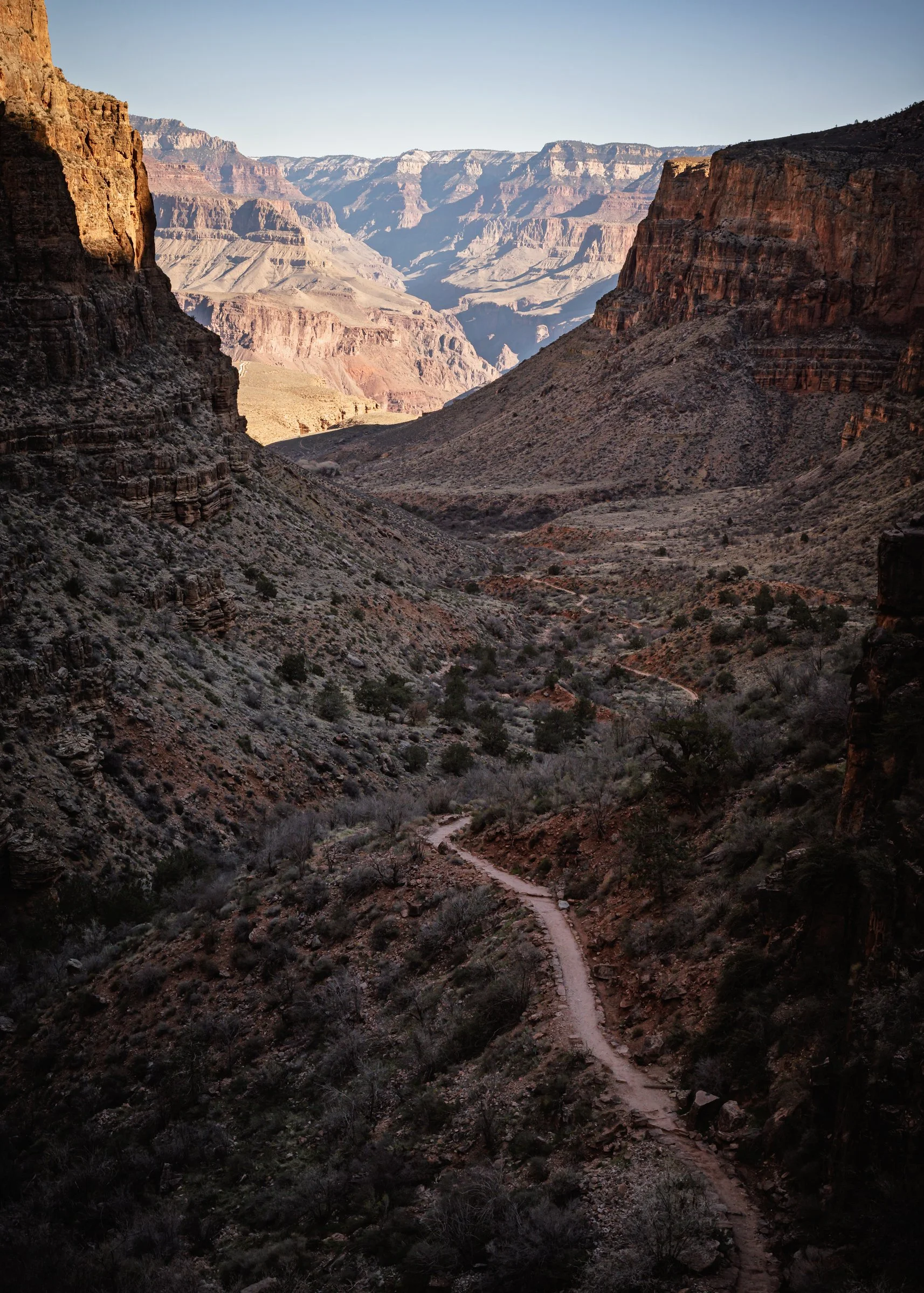 Grand Canyon National Park, Arizona, Bright Angel Trail, January, 2026