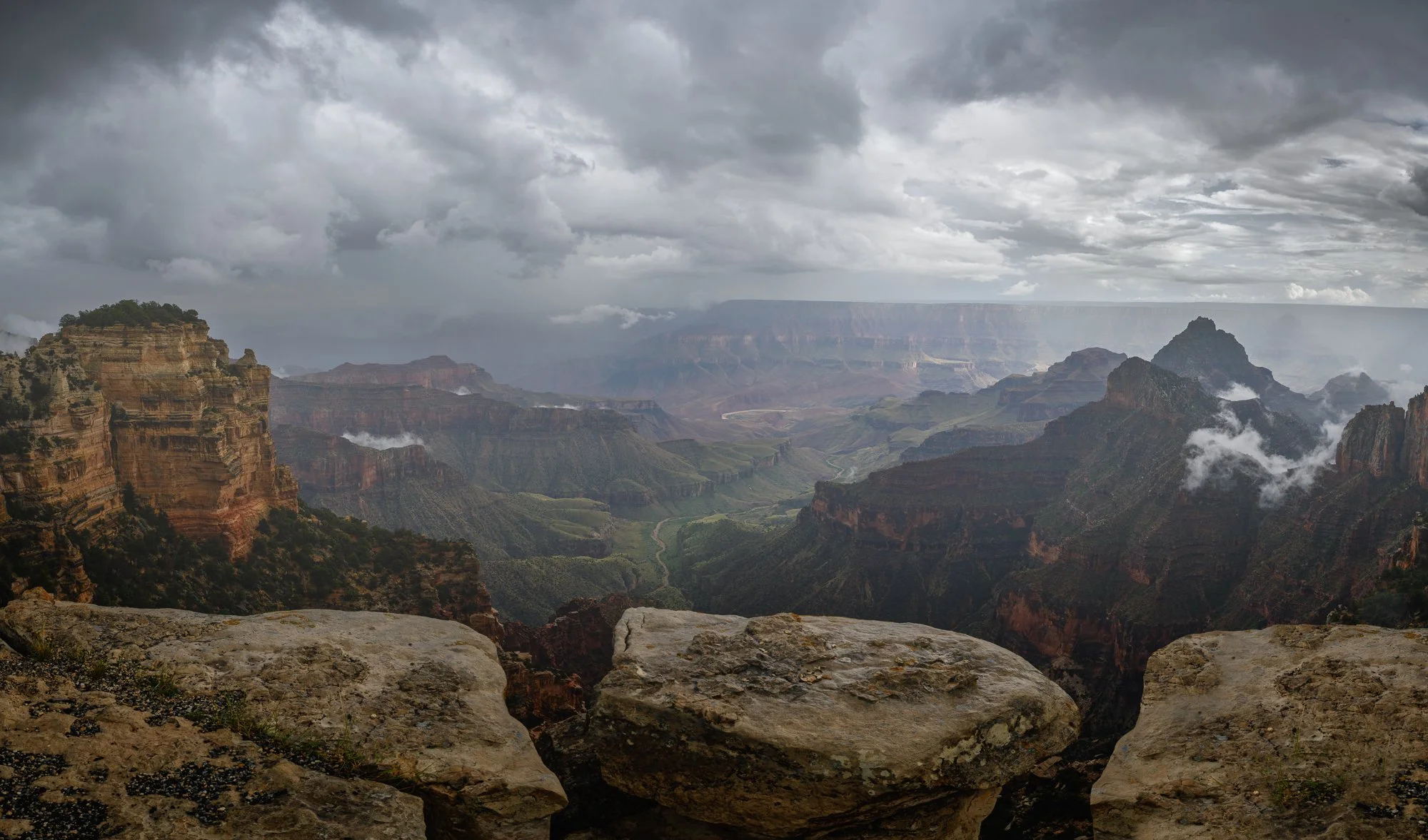 North Rim, Bright Angel Canyon, Grand Canyon National Park, Arizona