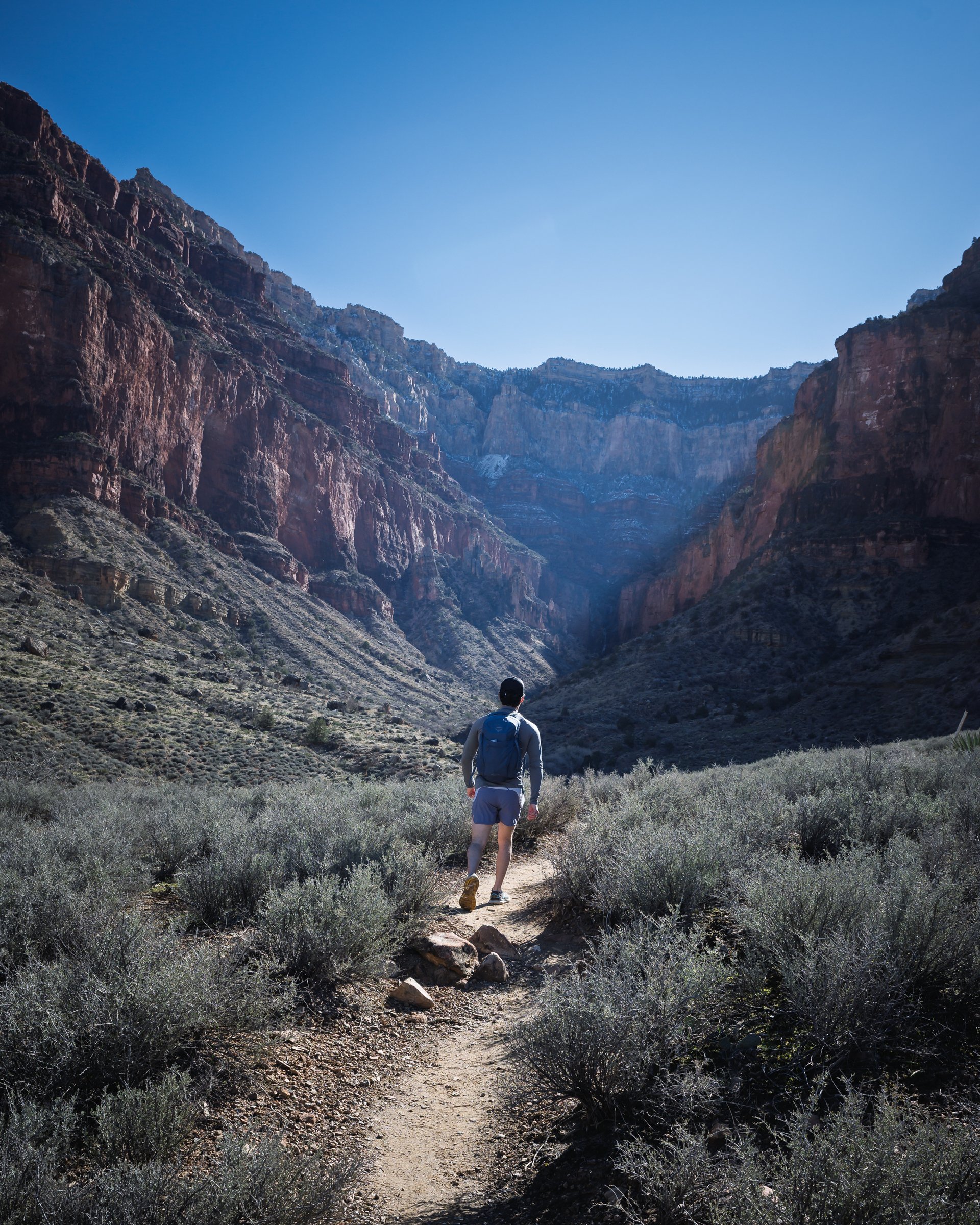 Grand Canyon National Park, Arizona, Tonto Trail, January, 2026