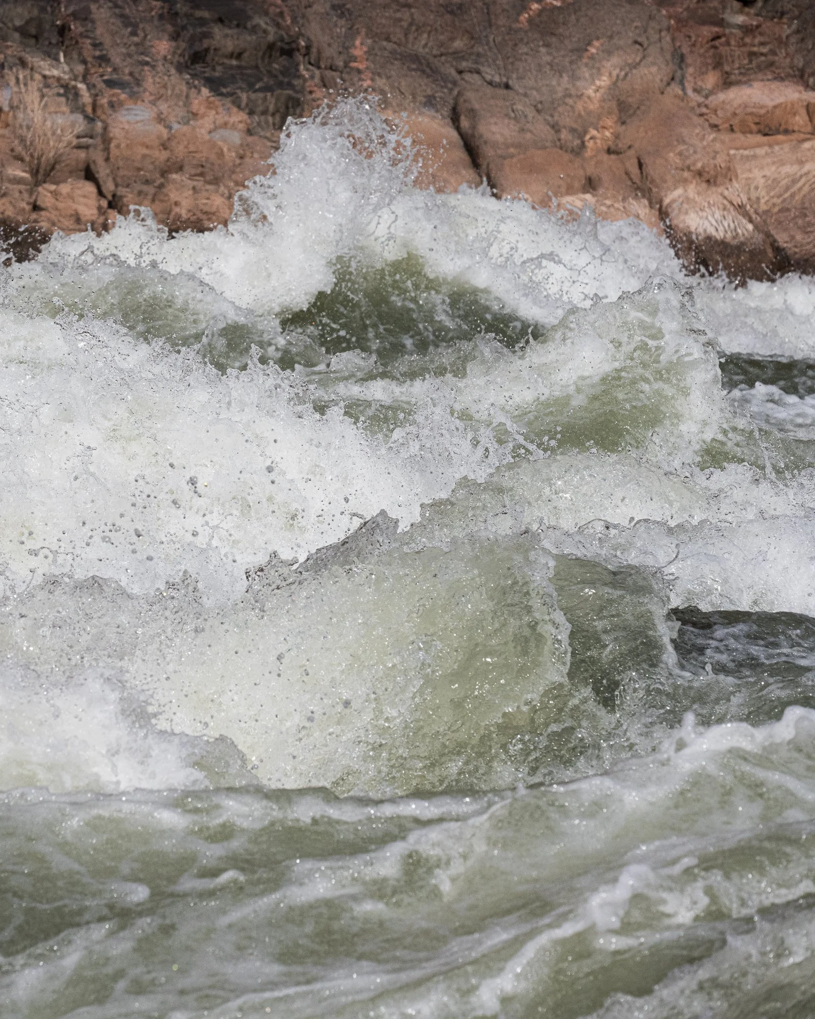 Colorado River. Granite Rapids, Grand Canyon National Park, Arizona