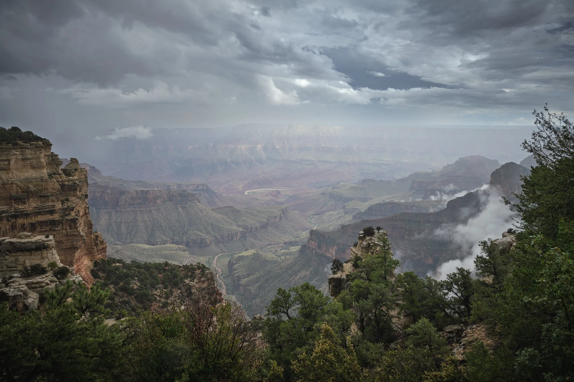 North Rim, Bright Angel Canyon, Grand Canyon National Park, Arizona