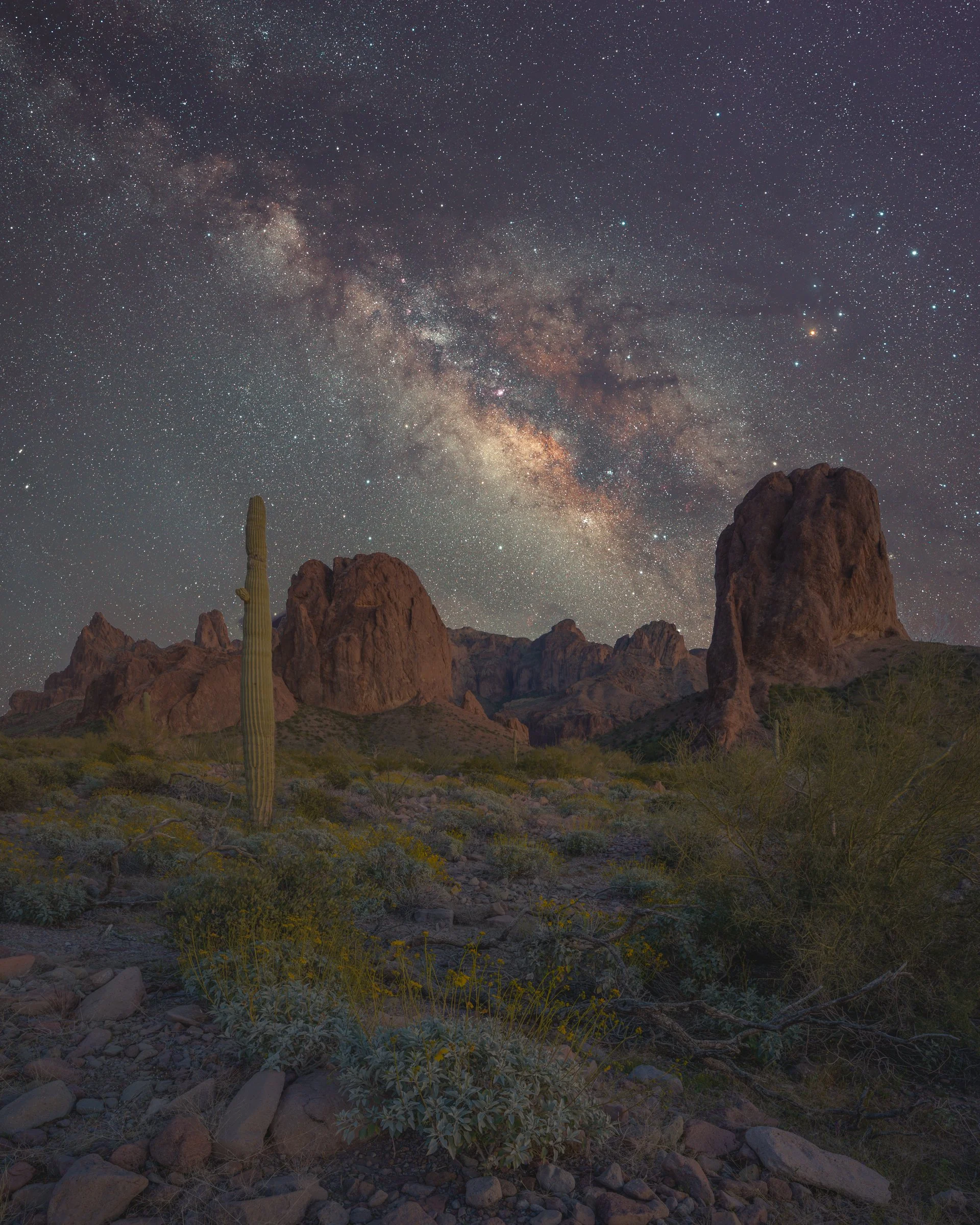 Milky Way, Kofa Wilderness, Arizona