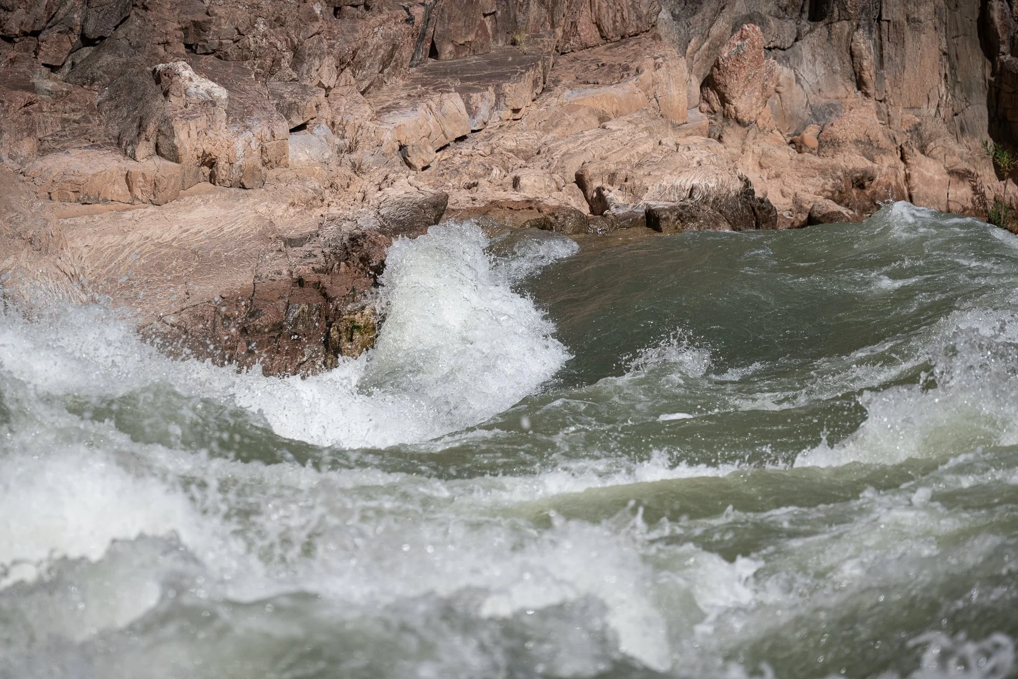 Colorado River. Granite Rapids, Grand Canyon National Park, Arizona