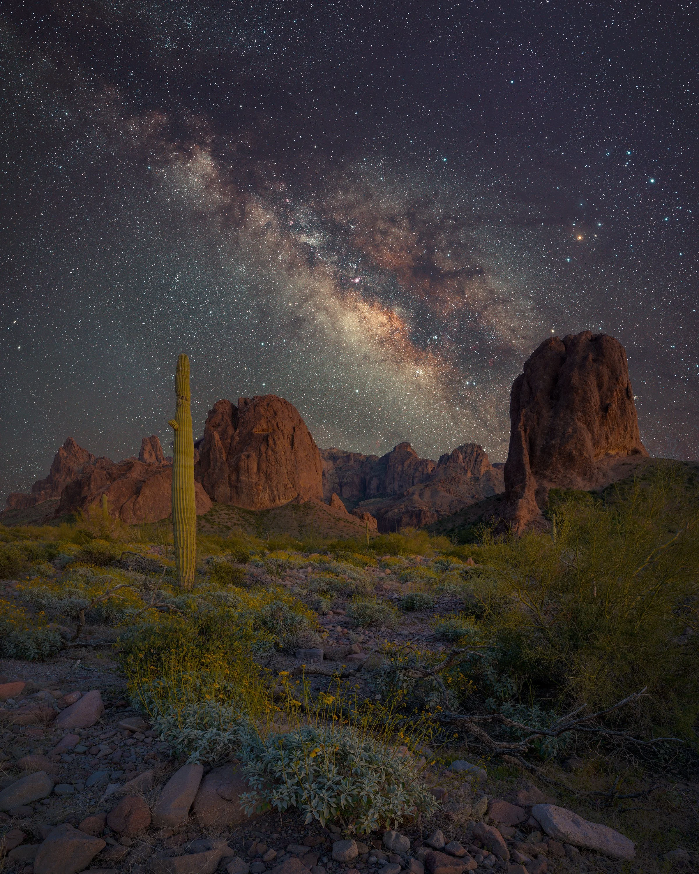 Milky Way, Kofa Wilderness, Arizona