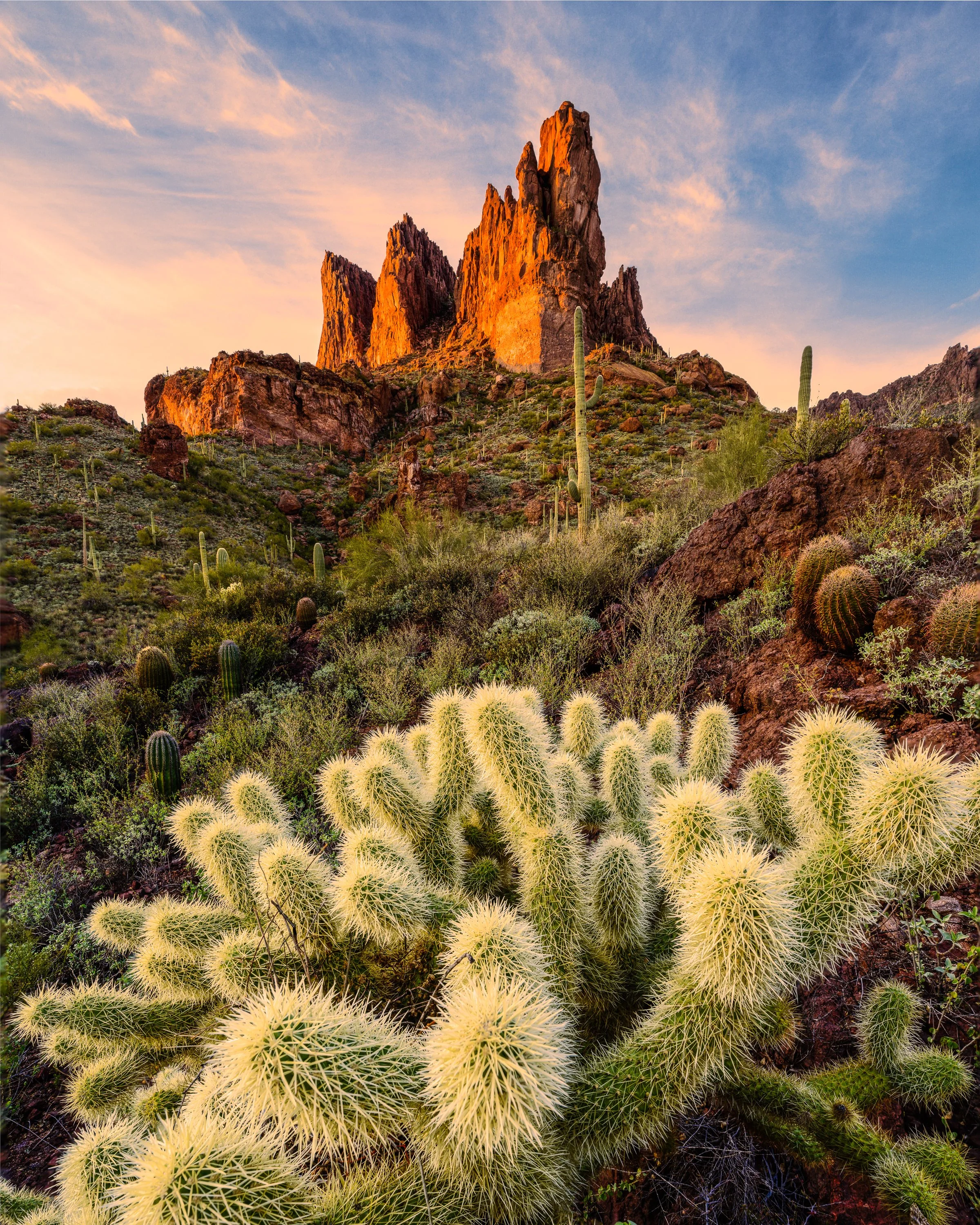 Three Sisters, Superstitions  Wilderness, Arizona