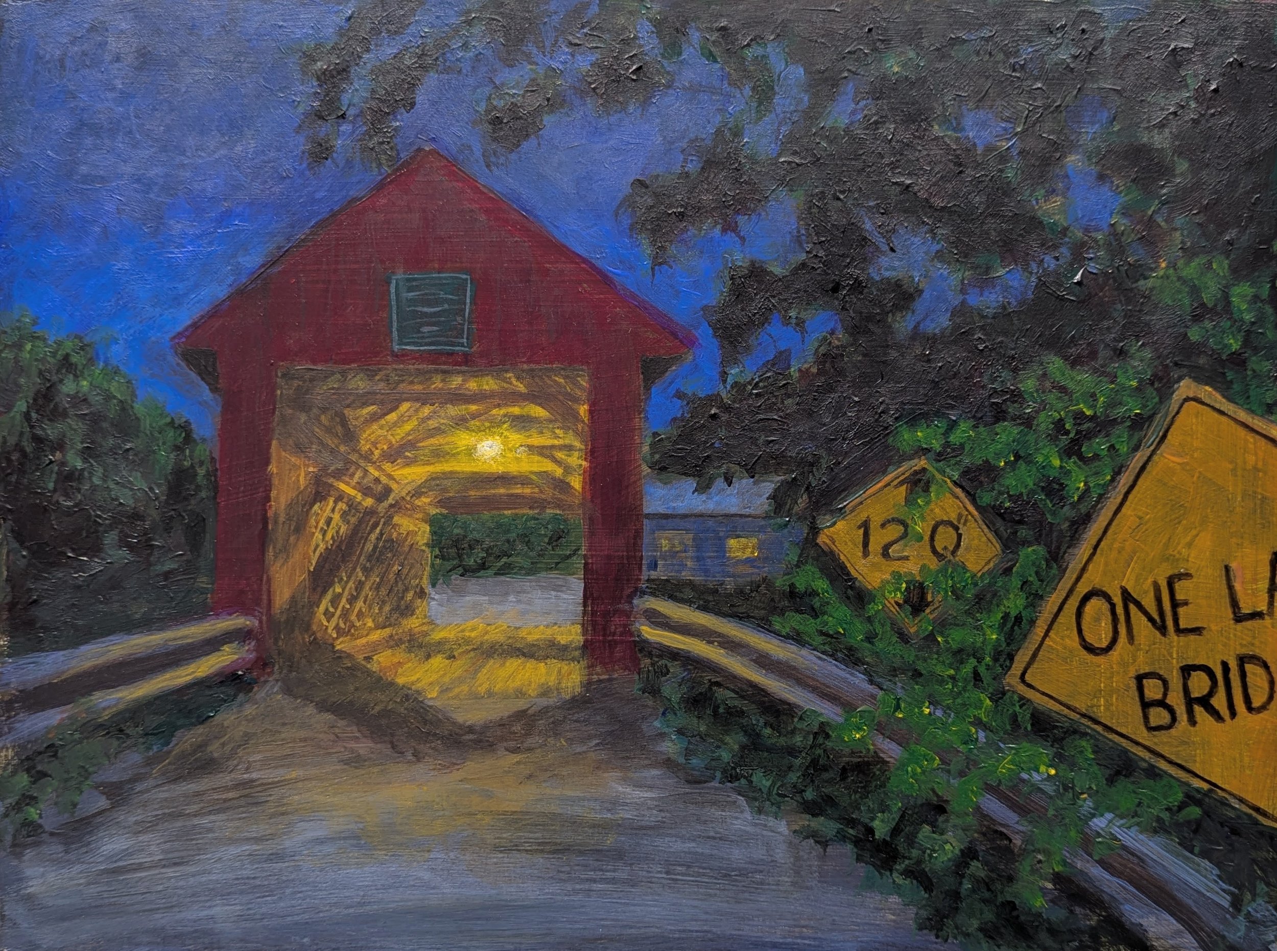 Station Bridge Nocturne