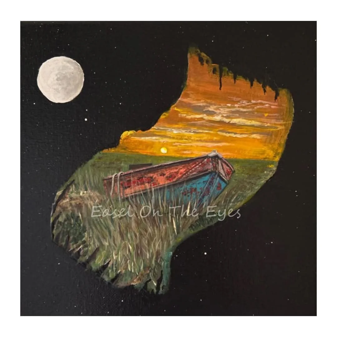 Sunset Boat  GIVEAWAY