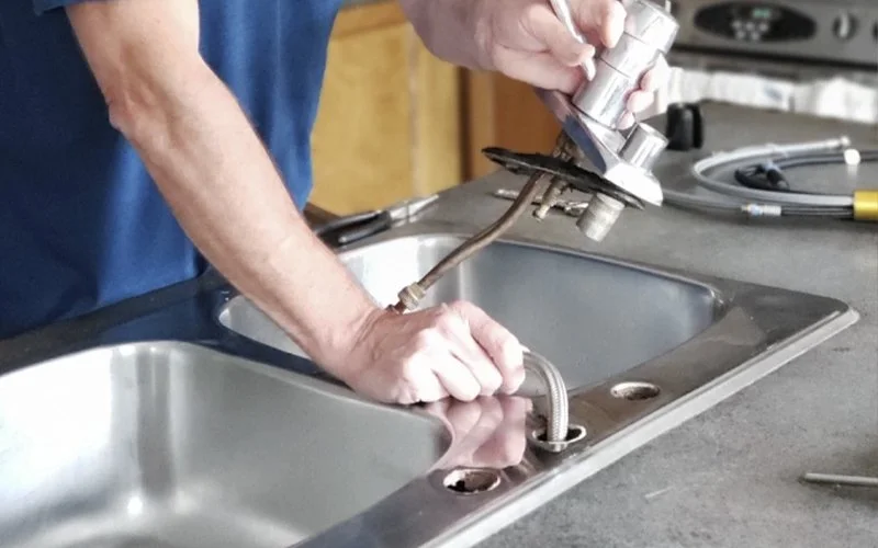 Sink repair service in Edmond Oklahoma