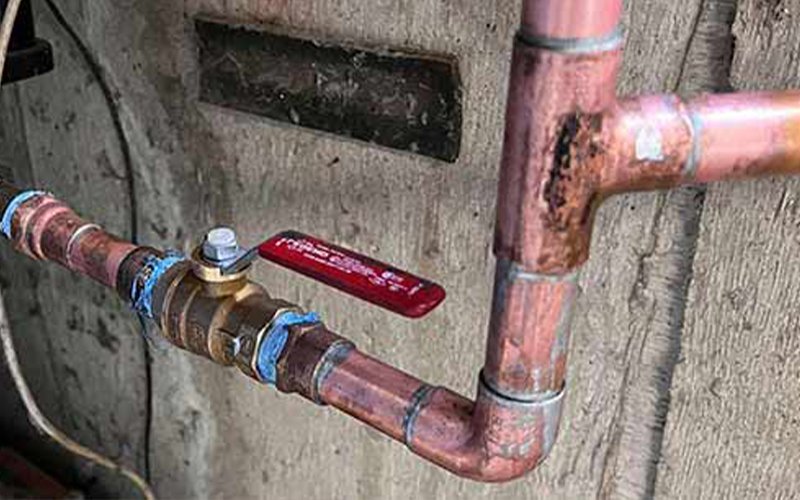 fixing leaking water valve in Yukon OK