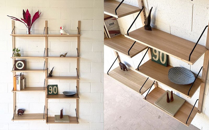 wood shelving Bethany OK