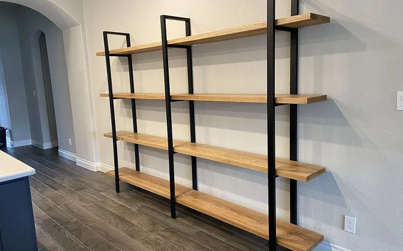 Built-in wall shelving Nichols Hills