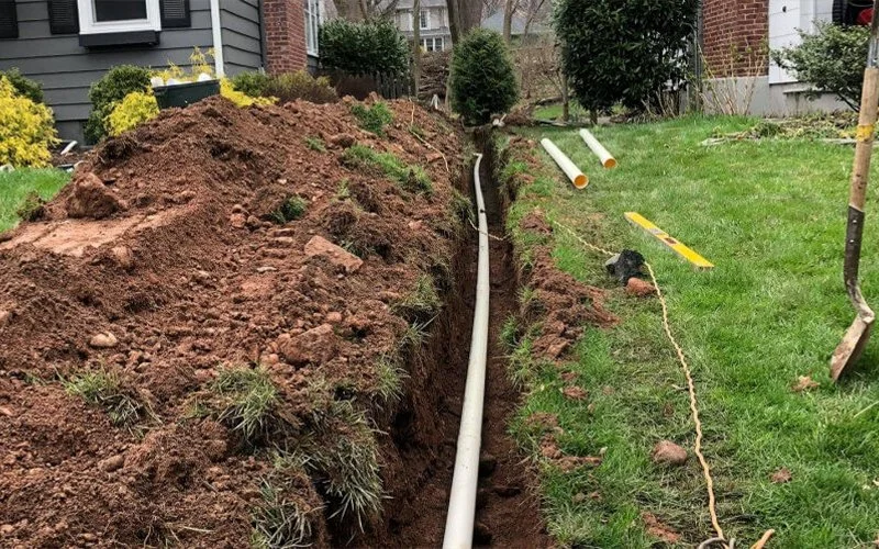 Drain line replacement in Nichols Hills