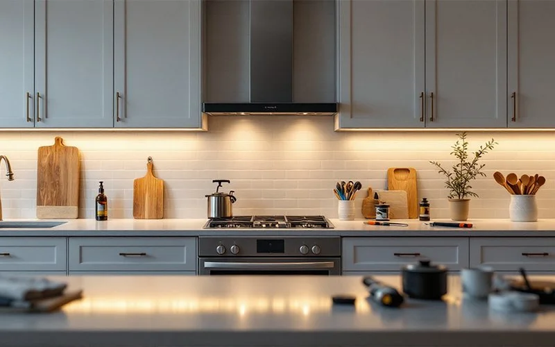 cabinet lighting in Edmond Oklahoma