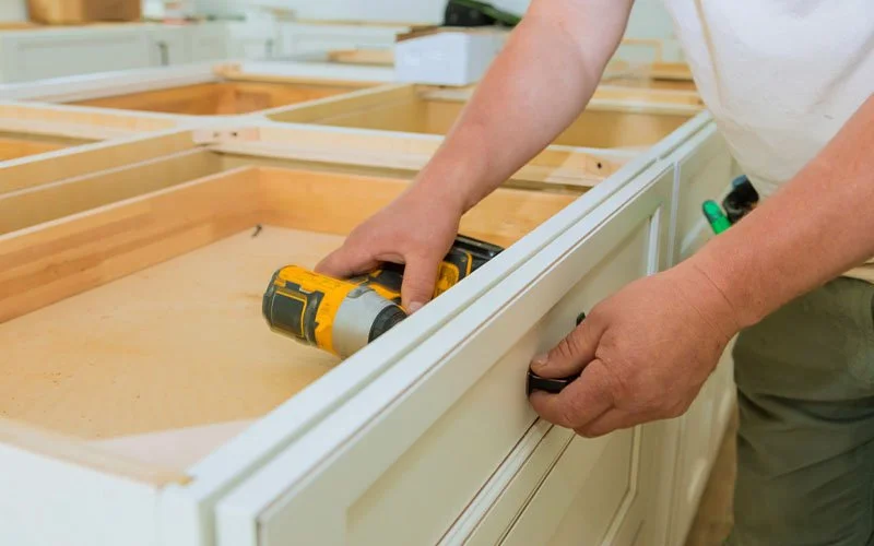 Custom kitchen cabinets installation Edmond Oklahoma