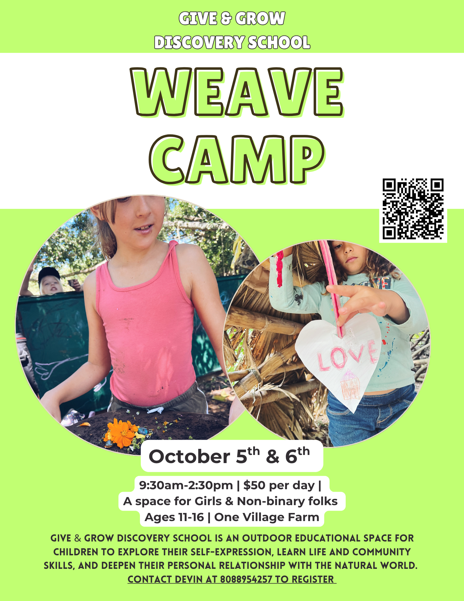 WEAVE CAMP