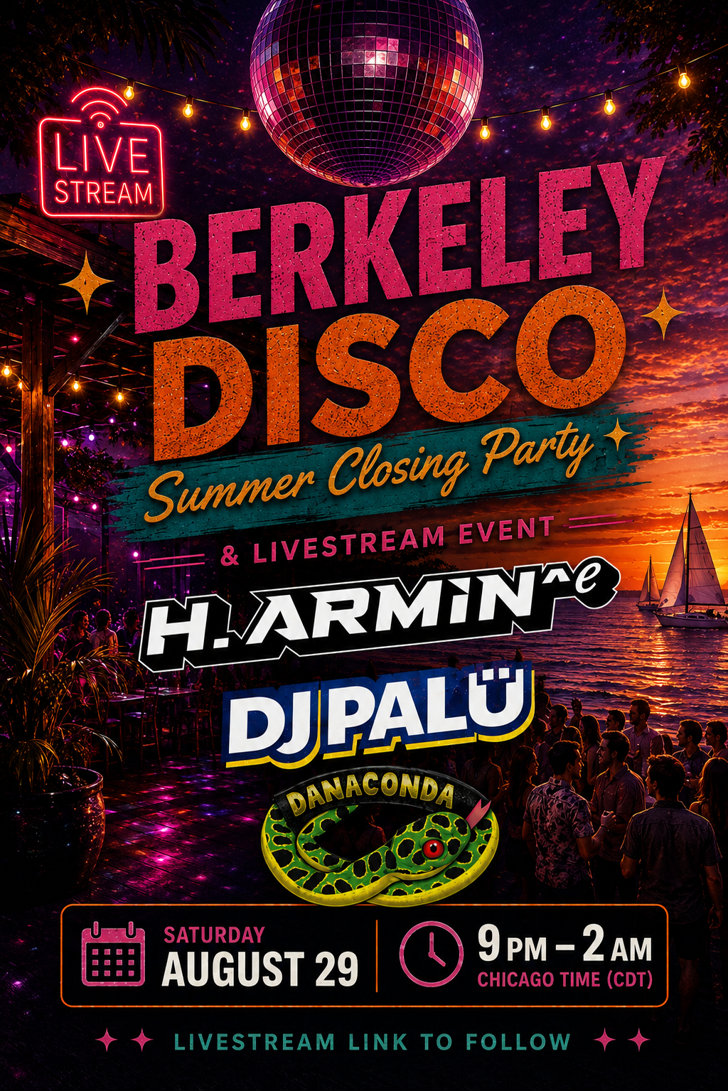 Berkeley Disco SUMMER CLOSING PARTY