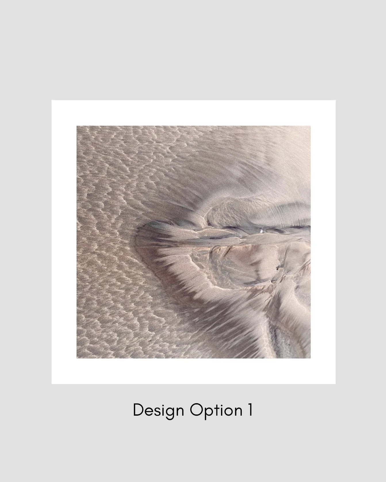 "The Beach Is an Artist" Series Fine Art Giclée Print