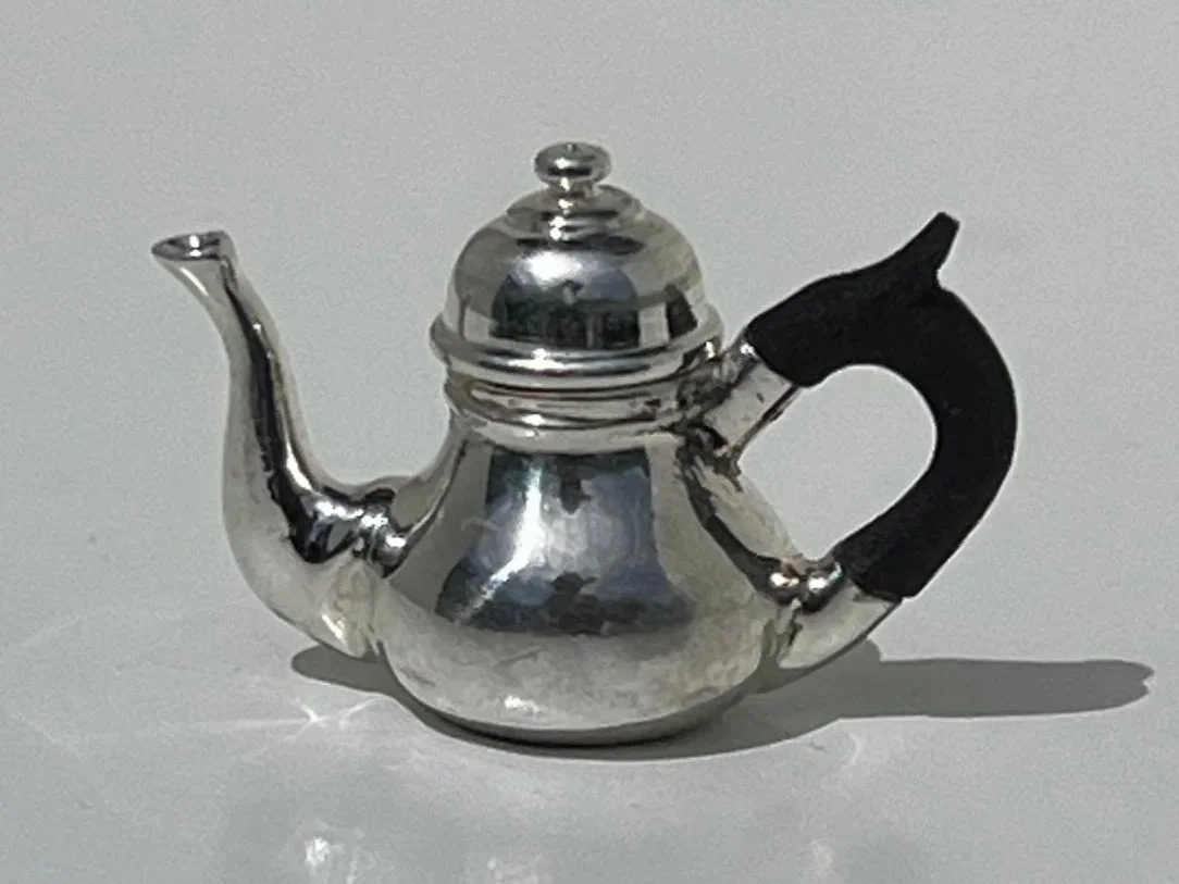 A4 Silver Bachelor's Teapot