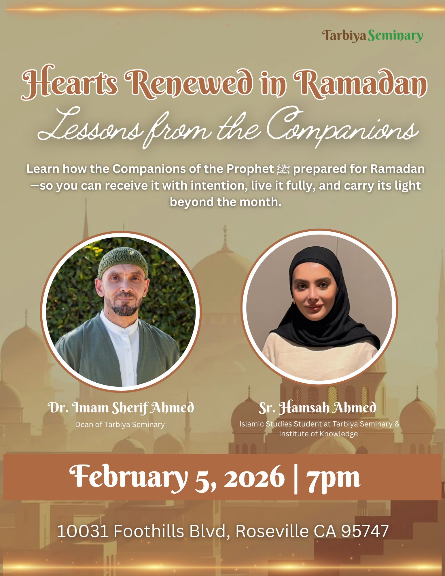 Hearts Renewed in Ramadan: Lessons from the Companions 