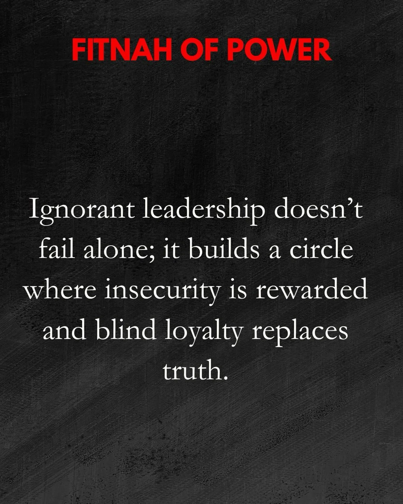 Fitnah of power ✨
.
#fitnah #fyp #foryou #power #islam