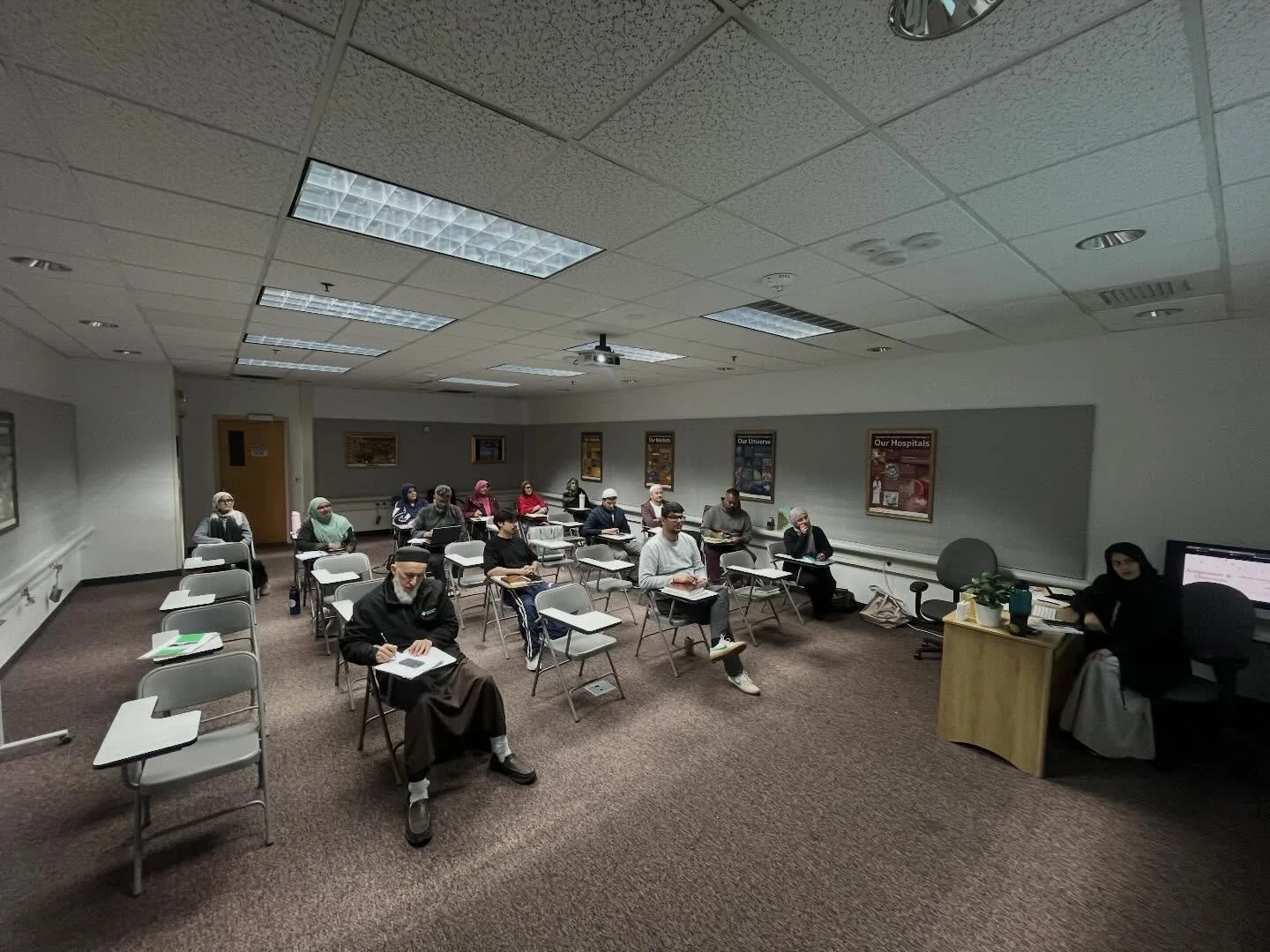 Yesterday was a truly blessed day in my life; one in which a long-awaited dream finally came to light. To sit in a classroom and guide my students in reciting the words of Allah جل وعلا is a gift beyond measure, a moment that filled my heart with dee