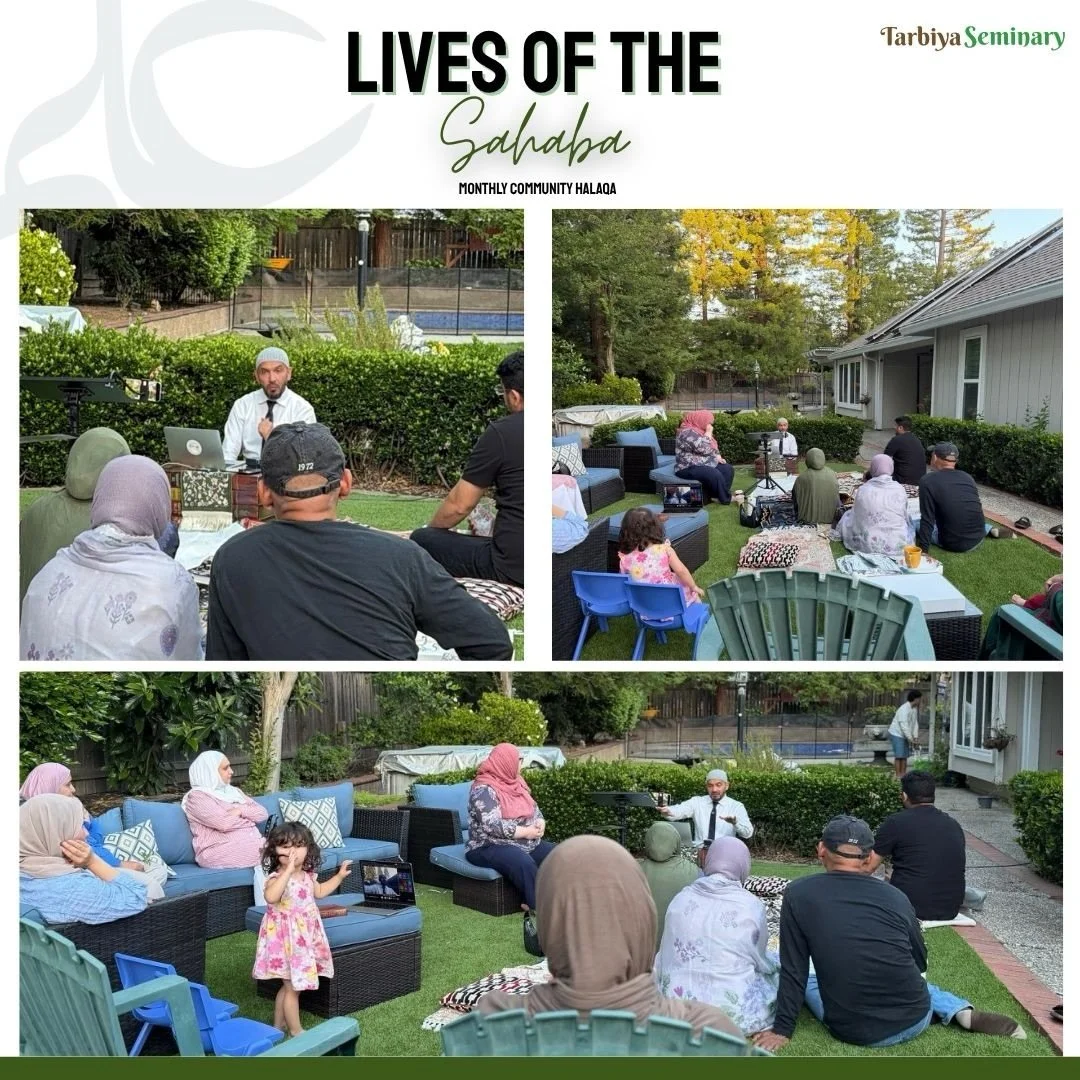 Last Thursday, we gathered both in person and virtually for another beautiful stop in our journey through the lives of the companions. This time, we reflected on the life of Abdullah ibn Umar &mdash;a companion whose life was filled with sincerity, w