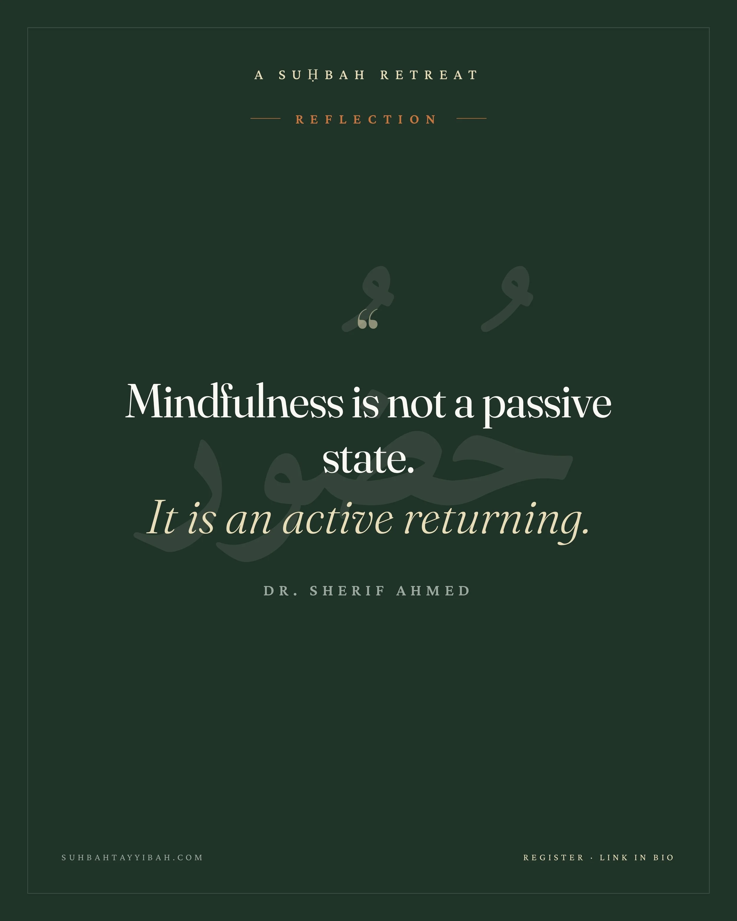 For most of my life, people I trusted gave me the same advice: be mindful. For years the words felt gentle but vague. I carried them without fully understanding their weight.

It took me a long time to see what they meant. Mindfulness is not thinking