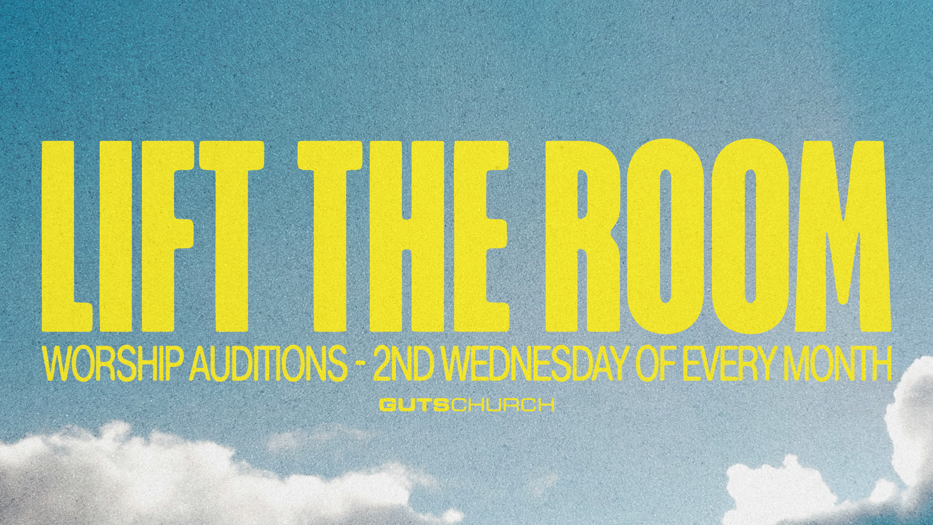 Worship Auditions 