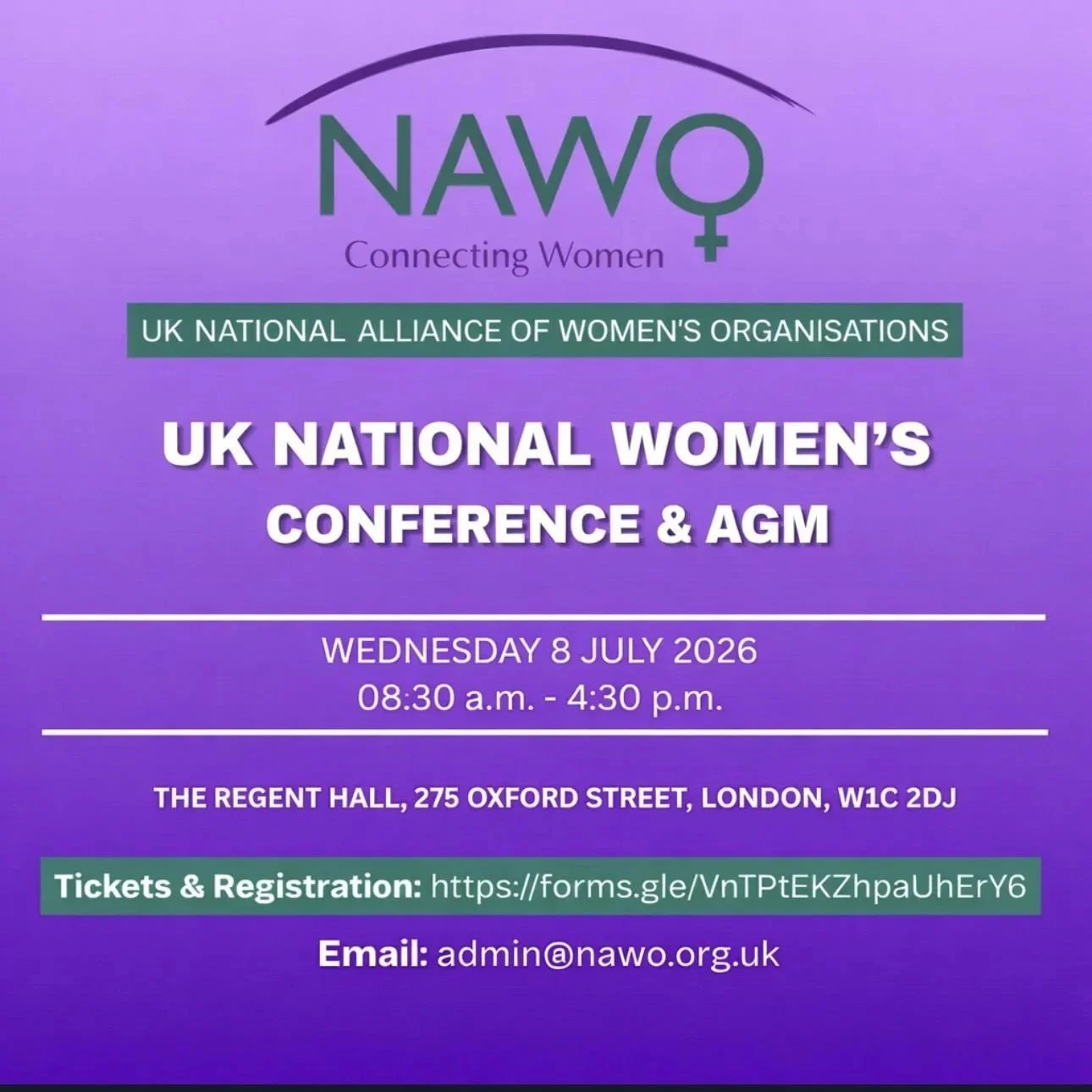 NAWO Conference & AGM