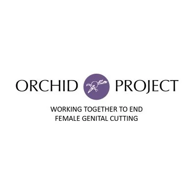 Orchid Project logo with text 'Working together to end female genital cutting'