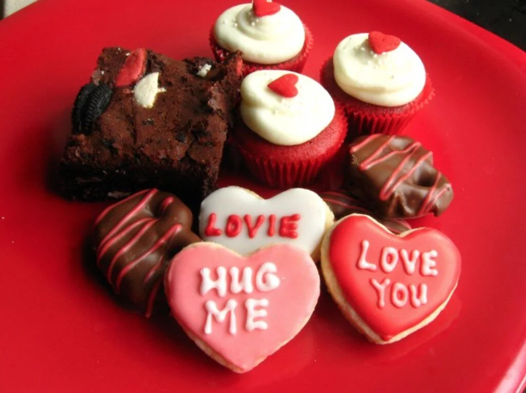 Valentine's Day Cookie Platter