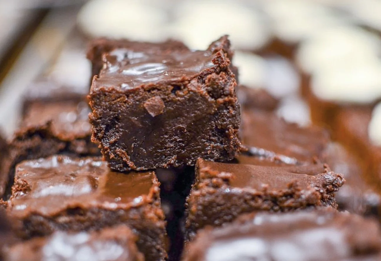 Brownies with Chocolate Frosting