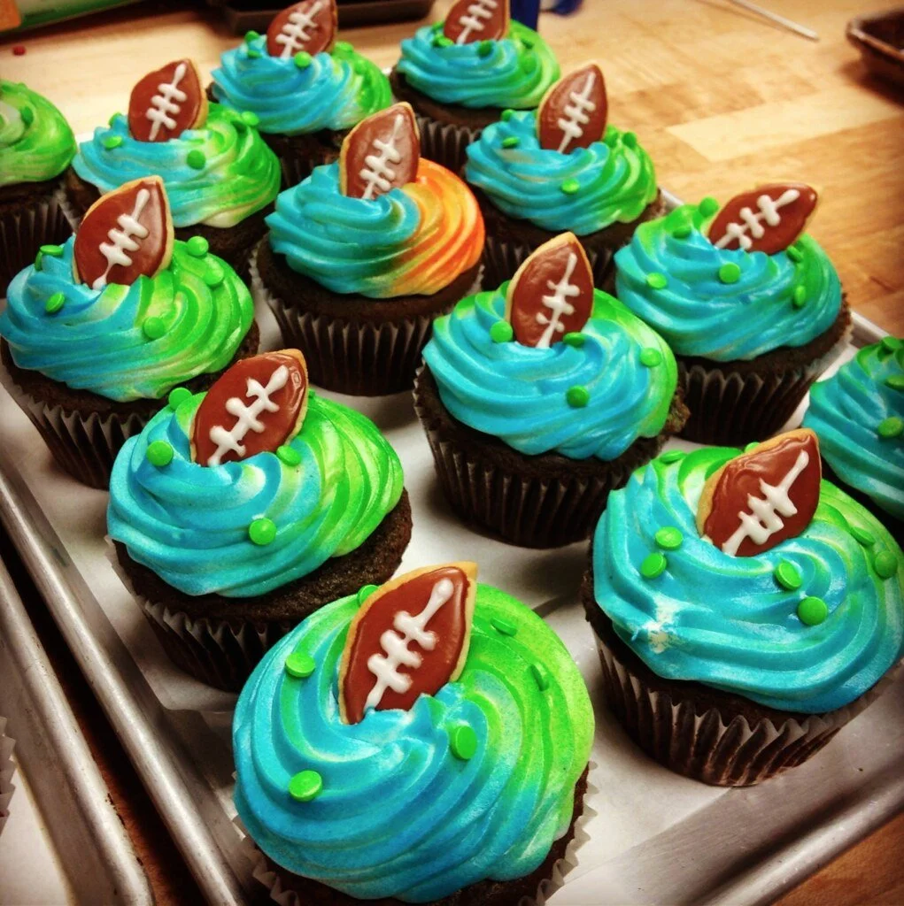 Superbowl Cupcakes