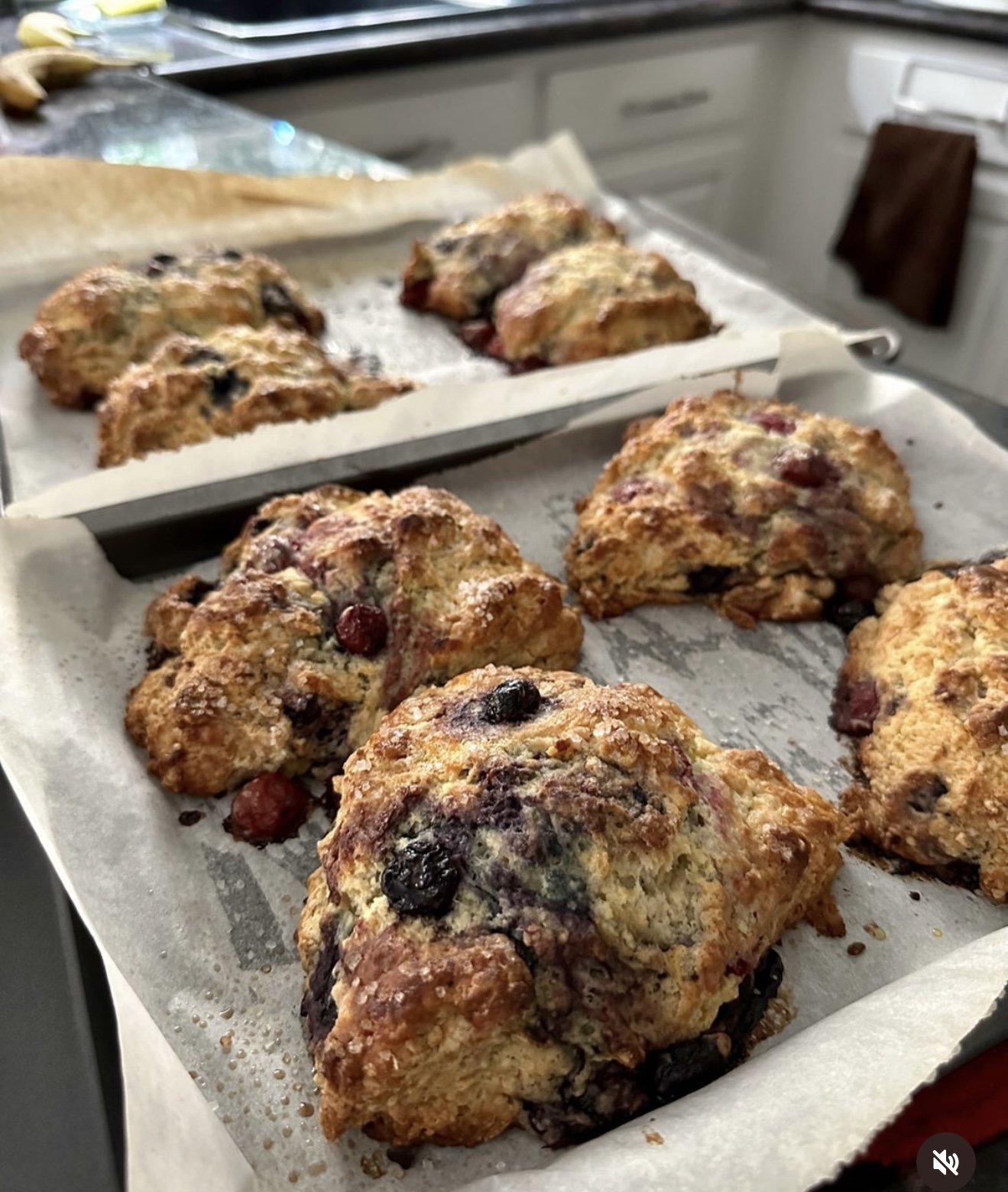 Mixed Berry Scones