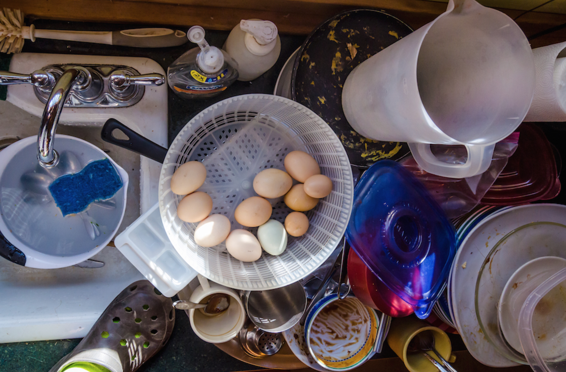 Kitchen, before the hike