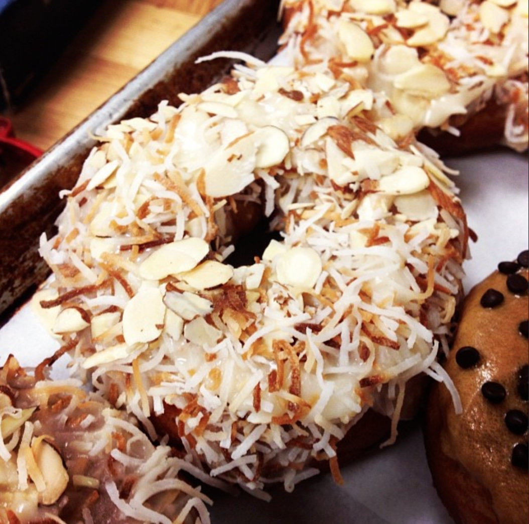 Coconut Almond Donut