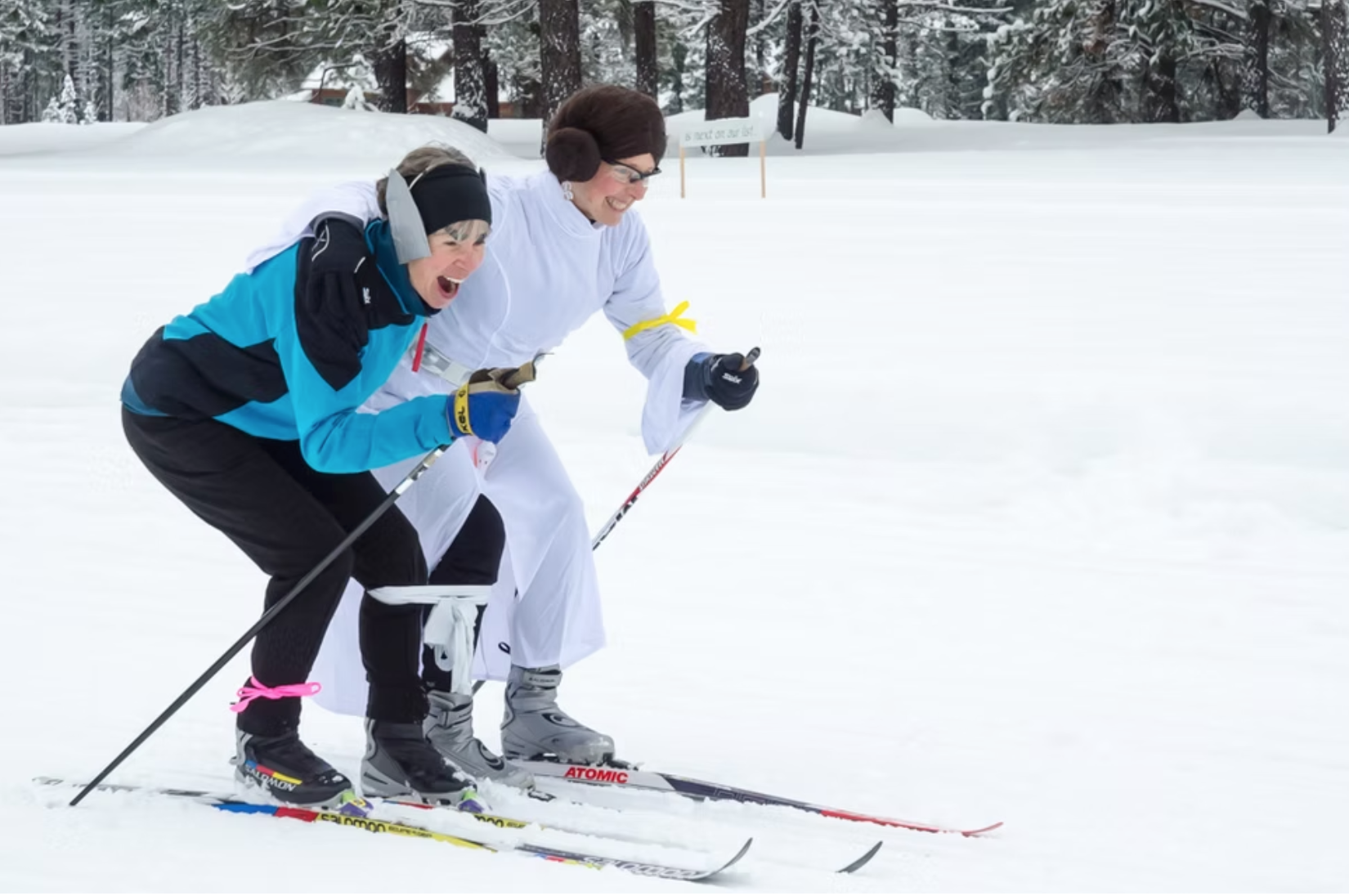 Ski for Women in Mazama, WA for The Methow Valley News, 2017.