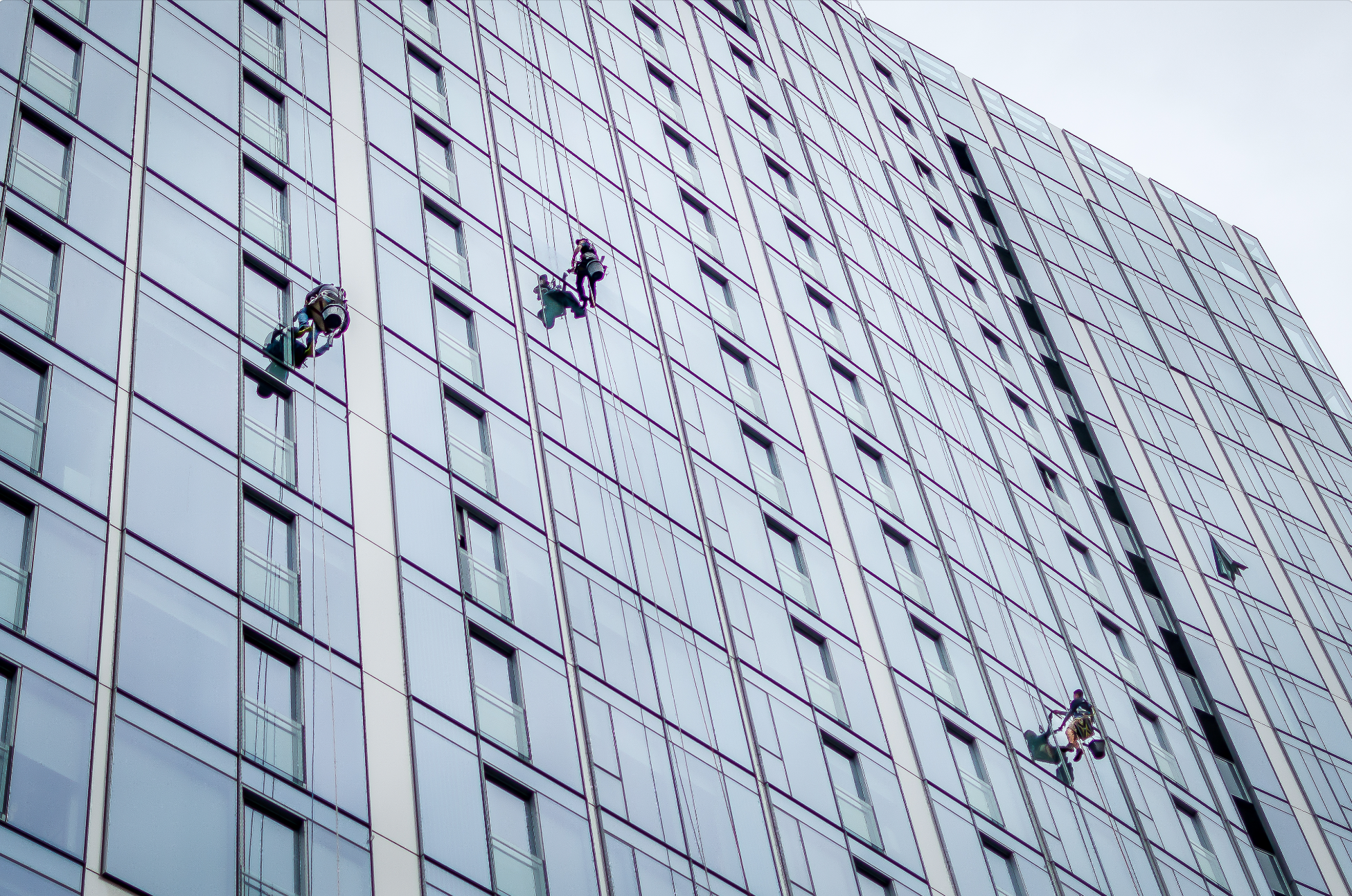 Window washers, Seattle