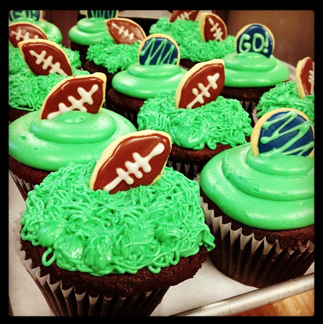 Superbowl Cupcakes
