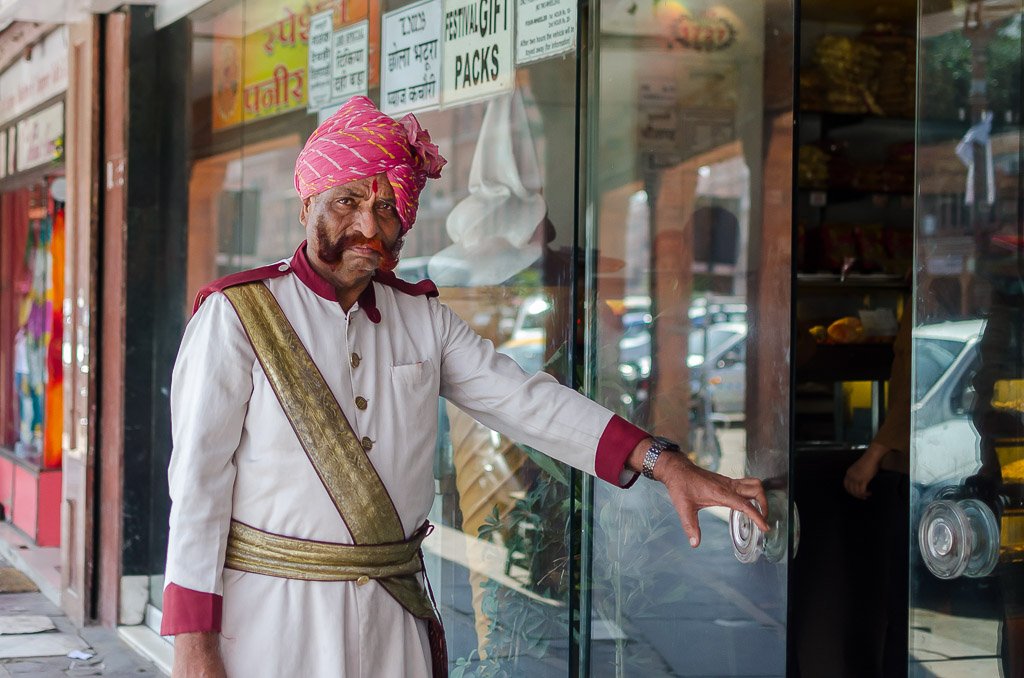 Doorman in Jaipur