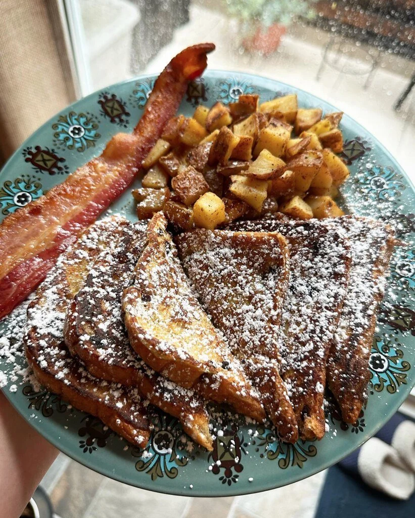 Chocolate Chip French Toast Breakfast