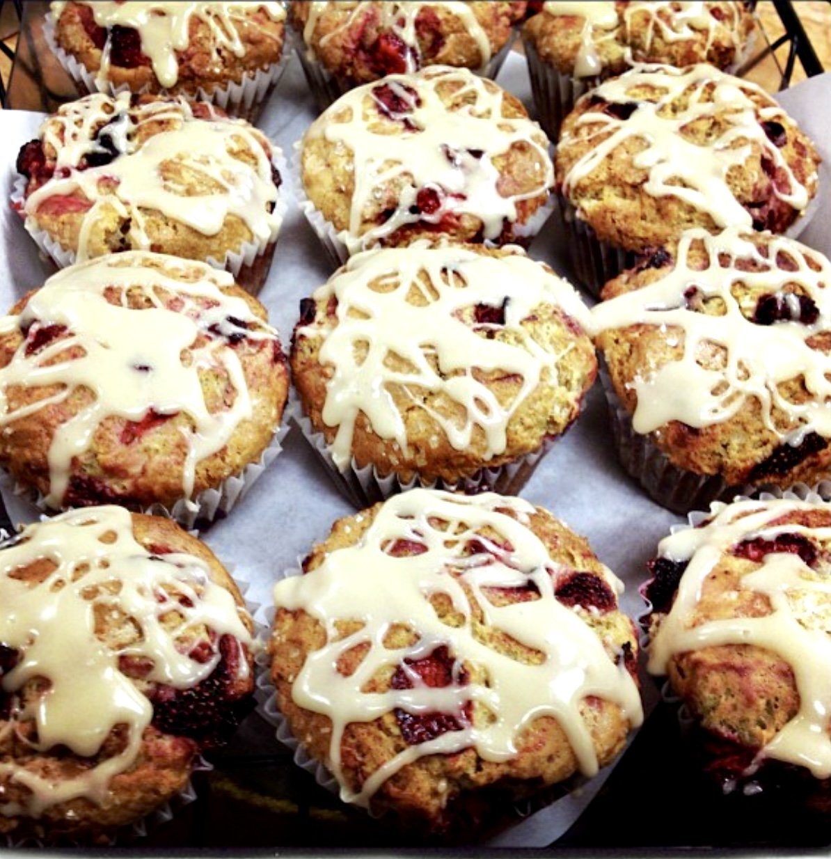 Mixed Berry Muffins