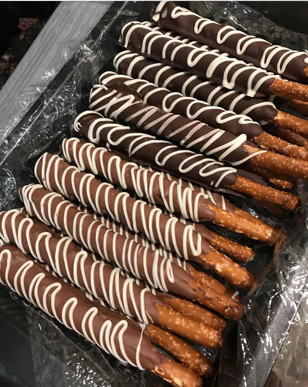 Chocolate Peanut Butter Pretzels